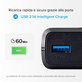 SBS - PowerBank 20 000 mAh, 2x USB, 2,1A, črna