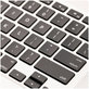 Apple MacBook Pro 15" A1398 (Late 2013 - Mid 2014) - Zgornji okvir tipkovnice + tipkovnica US