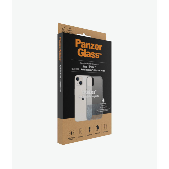 PanzerGlass - Ovitek ClearCase AB za iPhone 13, transparent