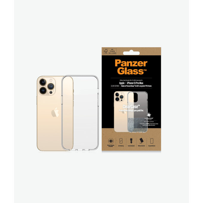PanzerGlass - Ovitek ClearCase AB za iPhone 13 Pro Max, transparent