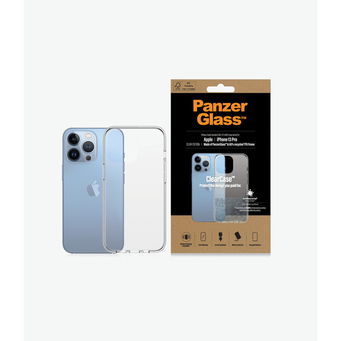 PanzerGlass - Ovitek ClearCase AB za iPhone 13 Pro, transparent