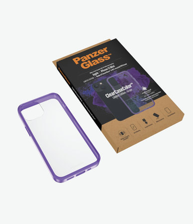 PanzerGlass - Ovitek ClearCaseColor AB za iPhone 13 mini, grape