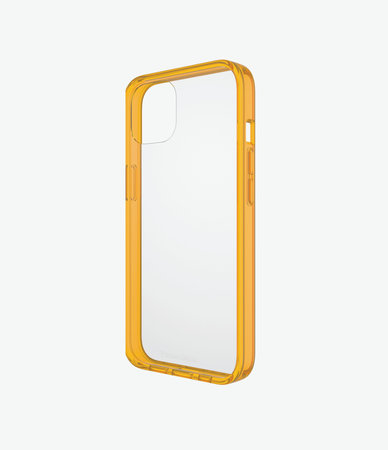 PanzerGlass - Ovitek ClearCaseColor AB za iPhone 13, mandarina