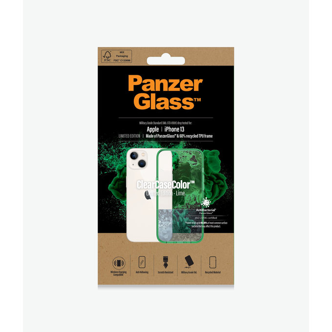PanzerGlass - Ovitek ClearCaseColor AB za iPhone 13, limeta