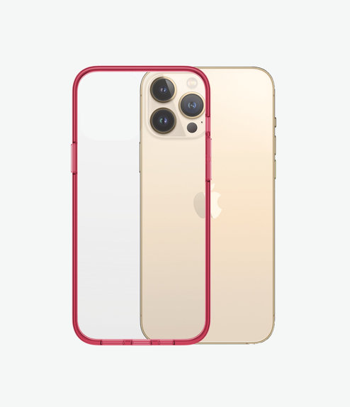 PanzerGlass - Ovitek ClearCaseColor AB za iPhone 13 Pro Max, strawberry