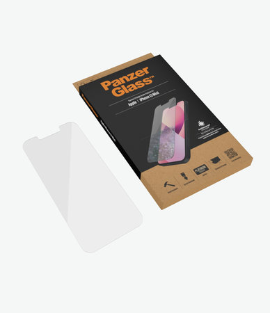 PanzerGlass - Kaljeno Steklo Standard Fit AB za iPhone 13 mini, transparent