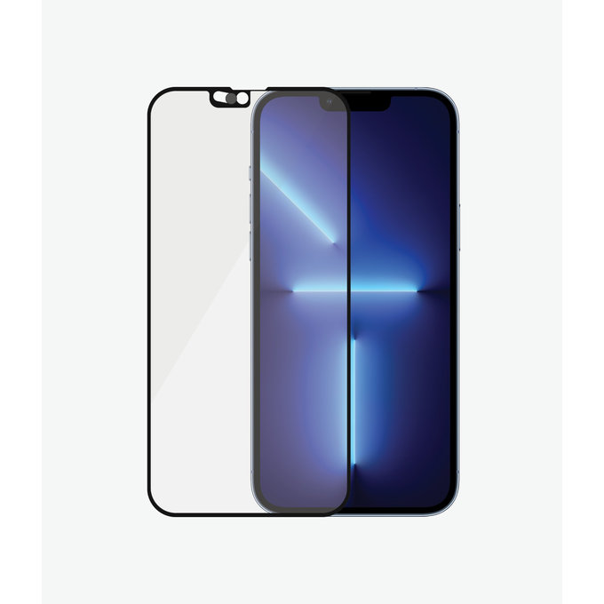 PanzerGlass - Kaljeno Steklo Case Friendly CamSlider AB za iPhone 13 Pro Max in 14 Plus, črn