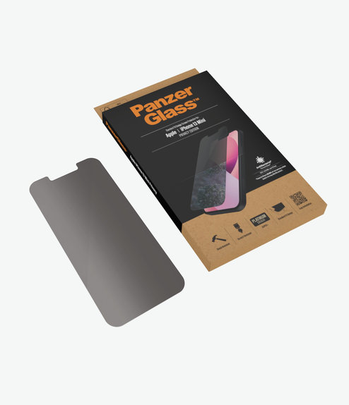PanzerGlass - Kaljeno Steklo Standard Fit Privacy AB za iPhone 13 mini, transparent