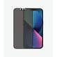 PanzerGlass - Kaljeno Steklo Case Friendly Privacy AB za iPhone 13, 13 Pro in 14, črn