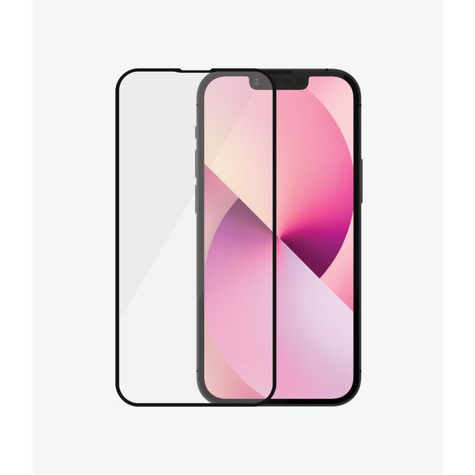 PanzerGlass - Kaljeno Steklo Case Friendly AB za iPhone 13 mini, črn
