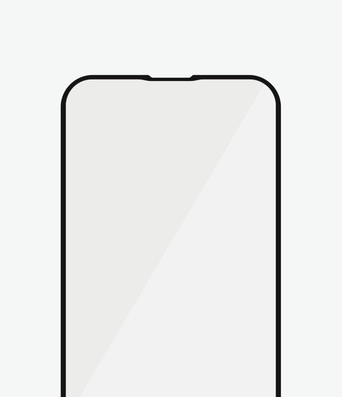 PanzerGlass - Kaljeno Steklo Case Friendly AB za iPhone 13 Pro Max in 14 Plus, črn