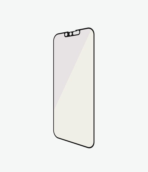 PanzerGlass - Kaljeno Steklo Case Friendly Anti-Bluelight AB za iPhone 13 mini, črn