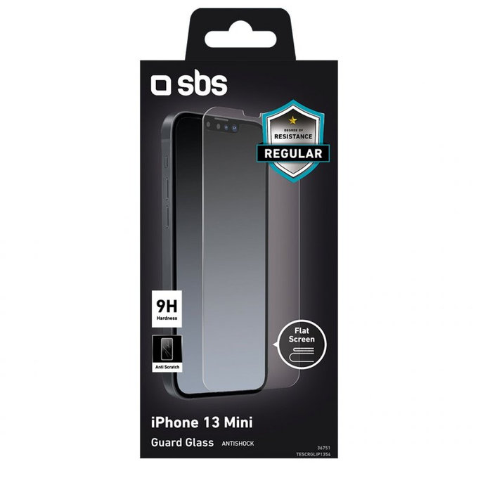 SBS - Tempered Glass za iPhone 13 mini, prozorno