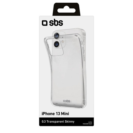 SBS - Ovitek Skinny za iPhone 13 mini, prozoren