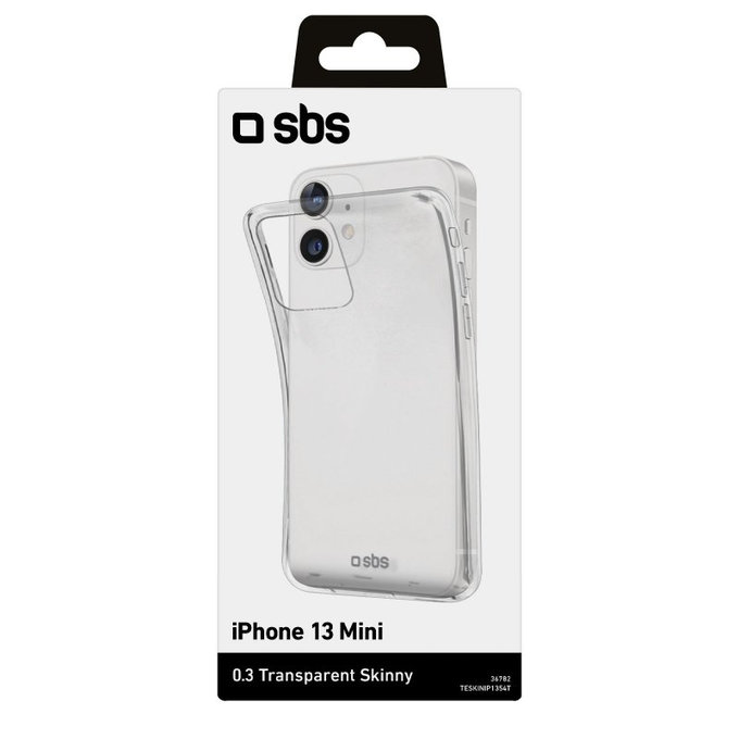 SBS - Ovitek Skinny za iPhone 13 mini, prozoren