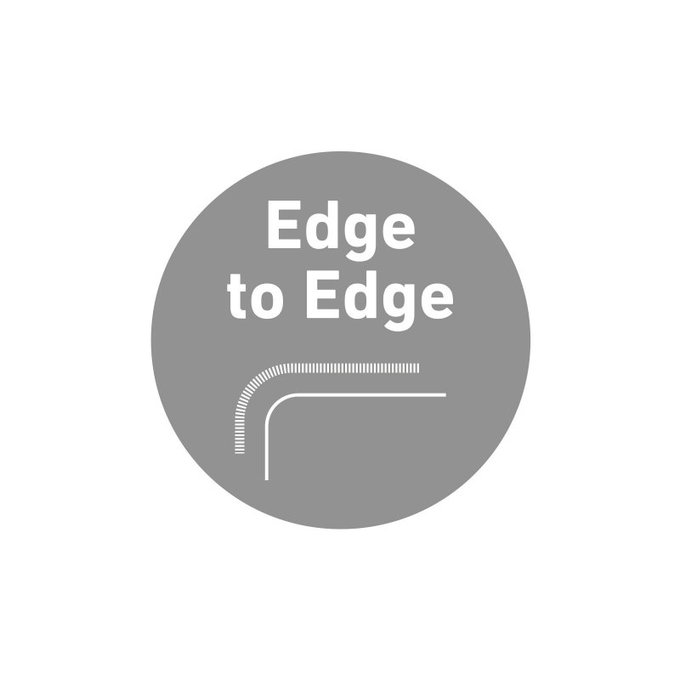 SBS - Kaljeno Steklo Full Cover za iPhone 13, 13 Pro in 14, črna