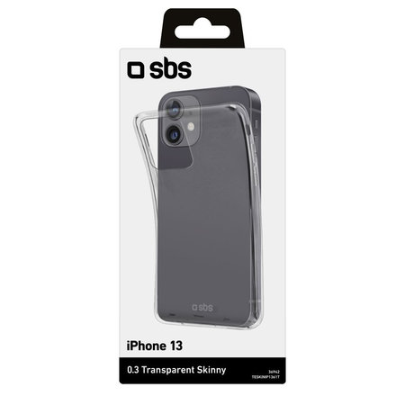 SBS - Ovitek Skinny za iPhone 13, prozoren