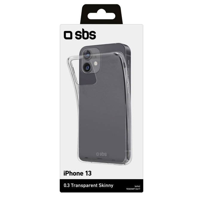 SBS - Ovitek Skinny za iPhone 13, prozoren