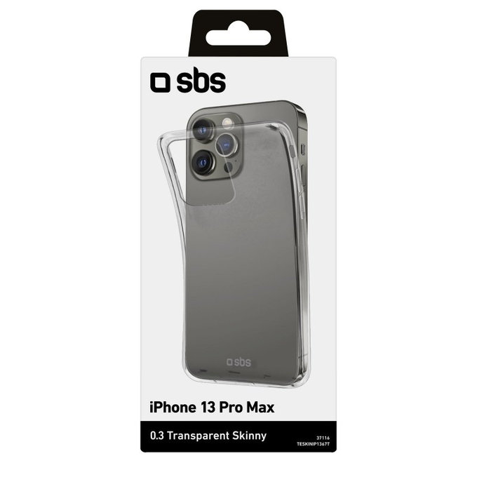 SBS - Ovitek Skinny za iPhone 13 Pro Max, prozoren