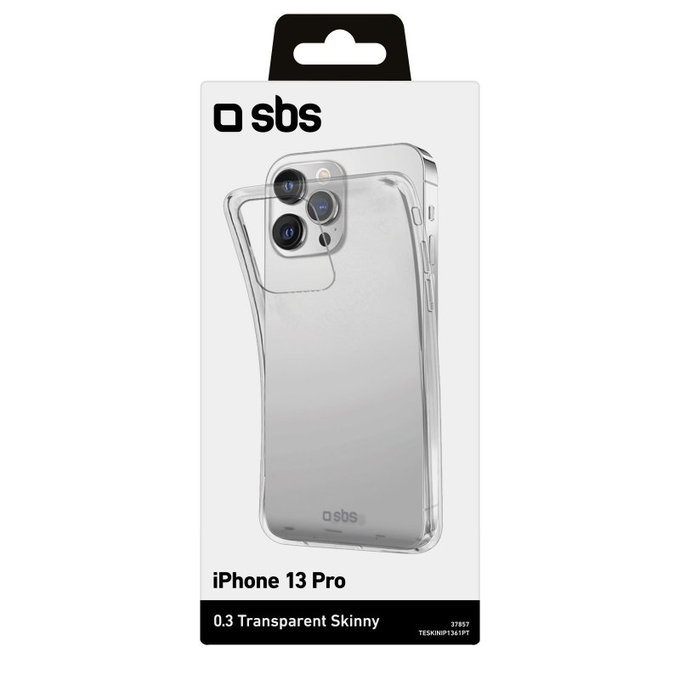 SBS - Ovitek Skinny za iPhone 13 Pro, prozoren