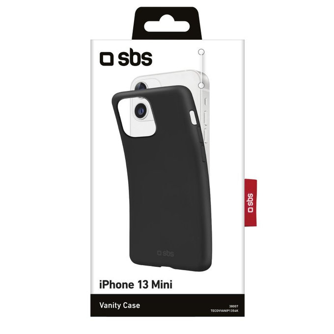 SBS - Vanity case za iPhone 13 mini, črna