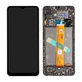 Samsung Galaxy A12 A127F, A032F - LCD zaslon + steklo na dotik + okvir (Black) - GH82-26485A, GH82-26486A Genuine Service Pack