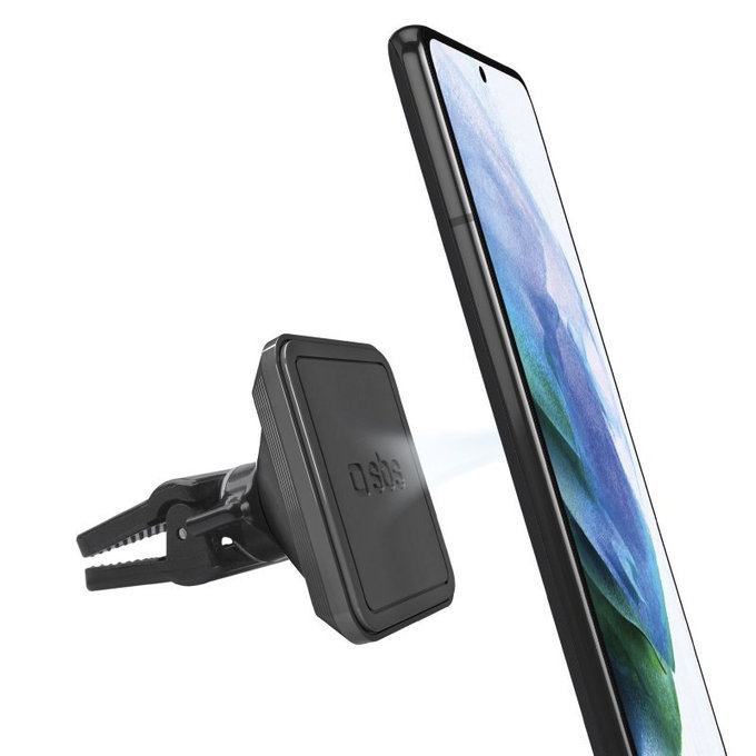 SBS - Avtomobilsko držalo za ventilacijo, magnetno, pravokotno, črno