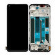 Realme 8 Pro - LCD zaslon + steklo na dotik + okvir (Black) TFT