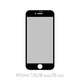 FixPremium Privacy Anti-Spy Glass - Kaljeno Steklo za iPhone 7, 8, SE 2020 in SE 2022