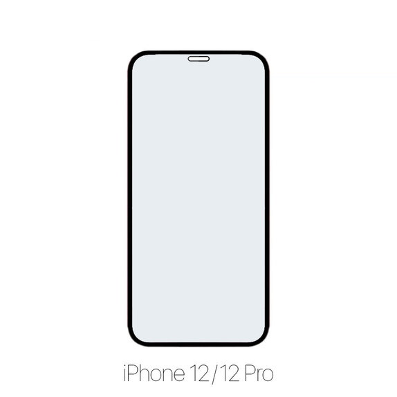 FixPremium FullCover Glass - Kaljeno Steklo za iPhone 12 in 12 Pro