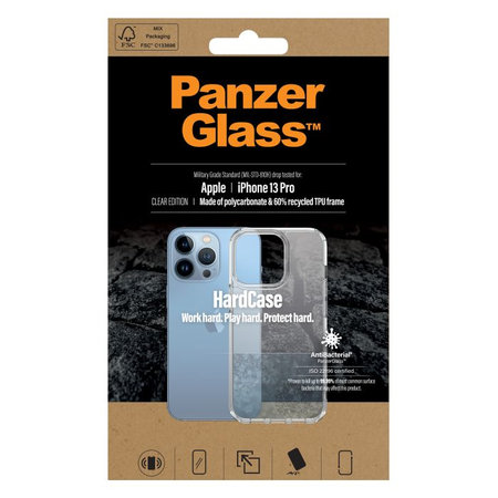 PanzerGlass - Ovitek HardCase AB za iPhone 13 Pro, transparent