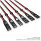 2UUL Ultra Soft Power Line - Set napajalnih kablov za iPhone 6 - 14 Pro Max