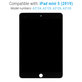 Apple iPad Mini 5 - LCD zaslon + steklo na dotik (Black) Refurbished