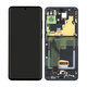 Samsung Galaxy S20 Ultra G988F - LCD zaslon + steklo na dotik + okvir (Cosmic Black) - GH82-26032A, GH82-26033A Genuine Service Pack