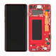 Samsung Galaxy S10 G973F - LCD zaslon + steklo na dotik + okvir (Red) - GH82-18850H Genuine Service Pack