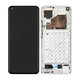 Xiaomi Mi 11, Mi 11 Pro - LCD zaslon + steklo na dotik + okvir (Cloud White) - 56000700K200 Genuine Service Pack