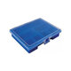 Organizator - 7 predelkov - 178 x 145 x 36mm (Moder)