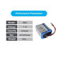 iRobot Braava 2000, 300, 380, 380T, 381, 390, Mint 5200, Mint Plus 5200, Proscenic JOJO Professional - Baterija GPRHC202N026, 4409709, W206001001399 Ni-MH 7.2V 2500mAh