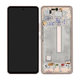Samsung Galaxy A53 5G A536B - LCD zaslon + steklo na dotik + okvir (Awesome Peach) - GH82-28024D, GH82-28025D Genuine Service Pack