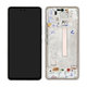 Samsung Galaxy A53 5G A536B - LCD zaslon + steklo na dotik + okvir (Awesome White) - GH82-28024B, GH82-28025B Genuine Service Pack