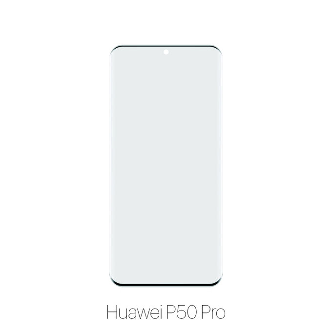 FixPremium FullCover Glass - 3D Kaljeno Steklo za Huawei P50 Pro