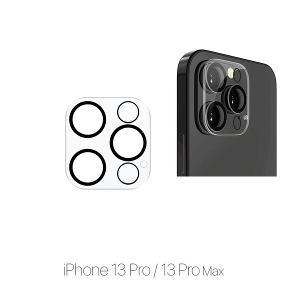FixPremium Glass - Kaljeno Steklo za zadnjo kamero za iPhone 13 Pro in 13 Pro Max