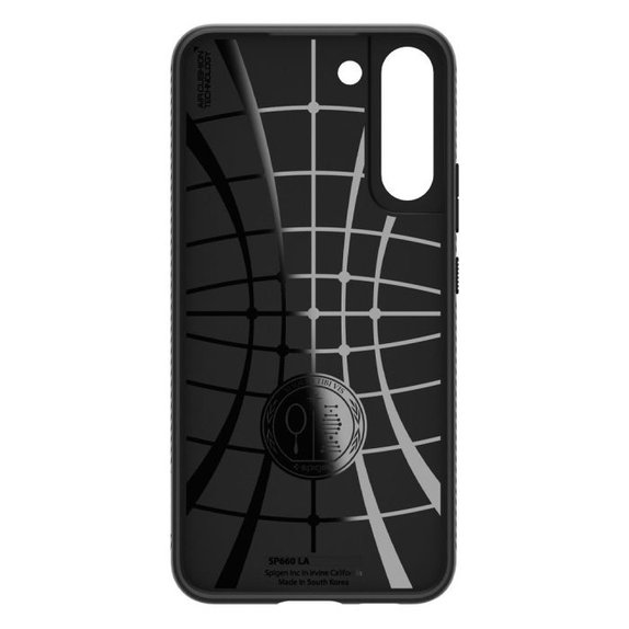 Spigen - Ovitek Liquid Air za Samsung Galaxy S22, Matte Black