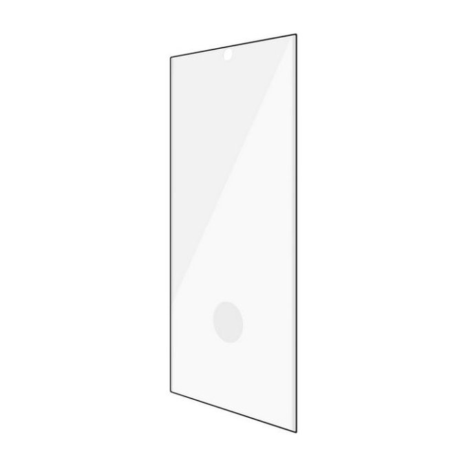 PanzerGlass - Kaljeno Steklo Case Friendly AB za Samsung Galaxy S22 Ultra, Fingerprint komp., črn