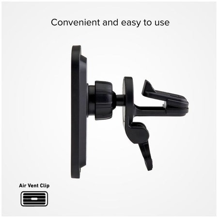 SBS - MagCharge Car Holder for MagSafe Charging for Ventilation, črn