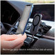 SBS - MagCharge Car Holder for MagSafe Charging for Ventilation, črn
