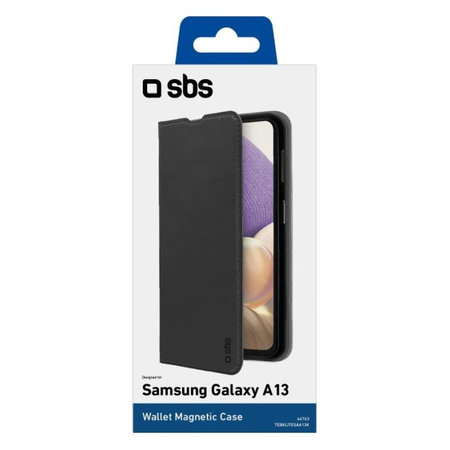 SBS - Ovitek Book Wallet Lite za Samsung Galaxy A13 5G in A04s, črn