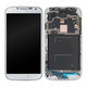 Samsung Galaxy S4 i9500 - LCD zaslon + steklo na dotik + okvir (White Frost) OLED