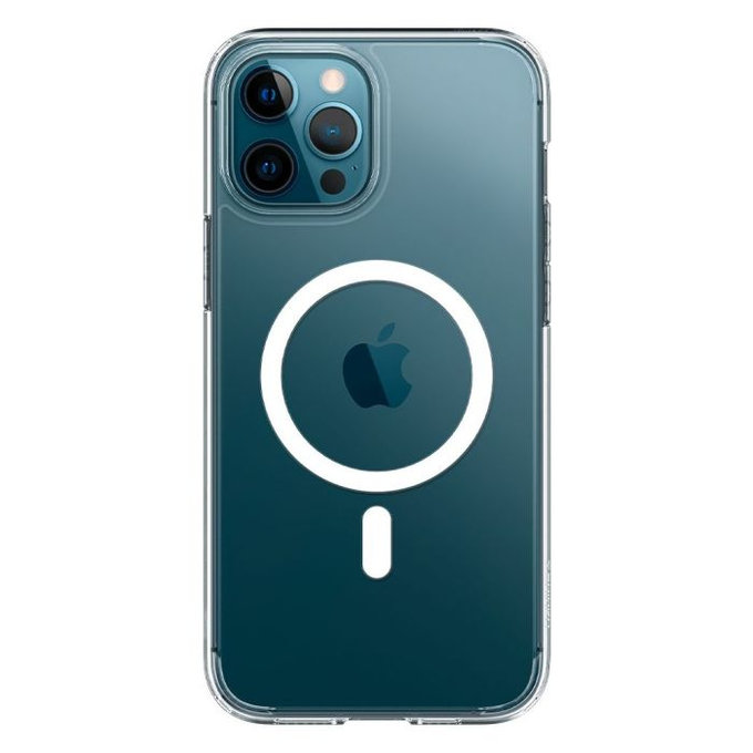 Spigen - Ovitek Ultra Hybrid z MagSafe za iPhone 12 a 12 Pro, bela