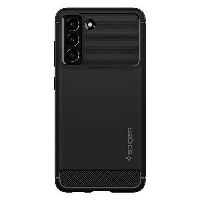 Spigen - Ovitek Rugged Armor za Samsung Galaxy S21 FE, Matte Black